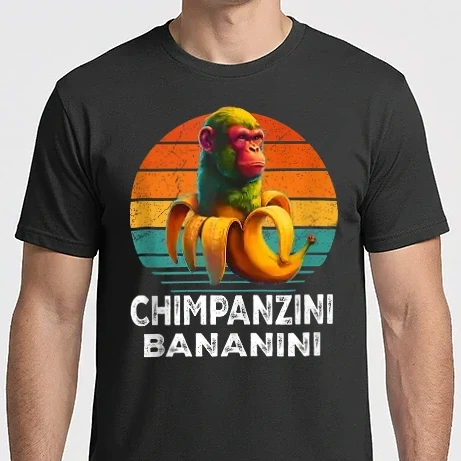 Férfi Imperial póló - Chimpanzini Bananini