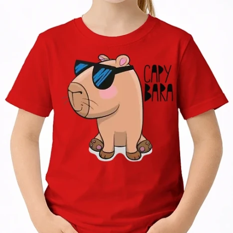 Uniszex gyerek Póló - Capy Bara