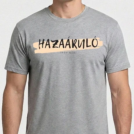 Férfi Imperial póló - Hazaáruló (egy szó)