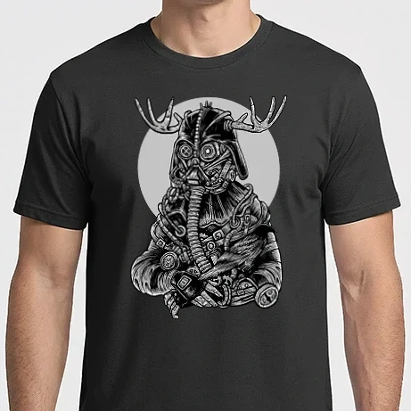 Férfi Imperial póló - Apokaliptikus steampunk