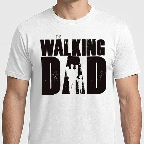 Férfi Imperial póló - The Walking DAD - három gyerekkel