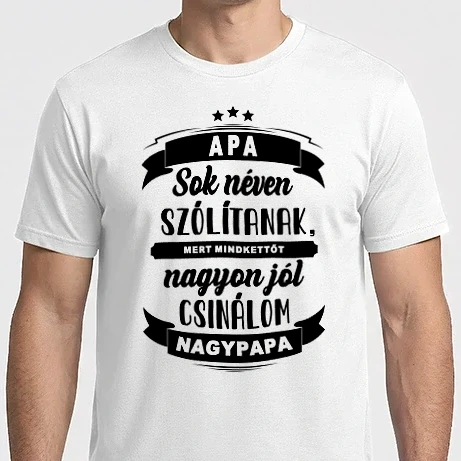 Férfi Imperial póló - Apa és nagypapa