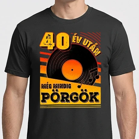 Férfi Imperial póló - 40 év után még mindig pörgök