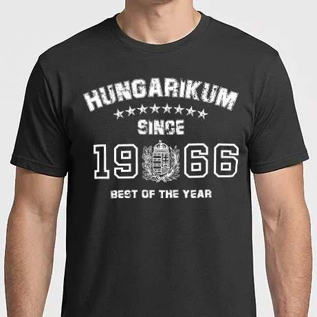 Férfi Imperial póló - hungarikum since 1966 best of the year, magyar címer