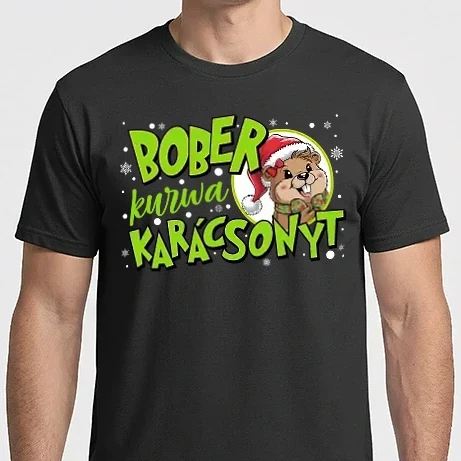 Férfi Imperial póló - Karácsony Bober xmas