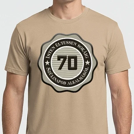 Férfi Imperial póló - 70 éves