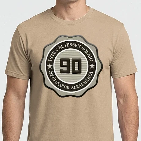 Férfi Imperial póló - 90 éves