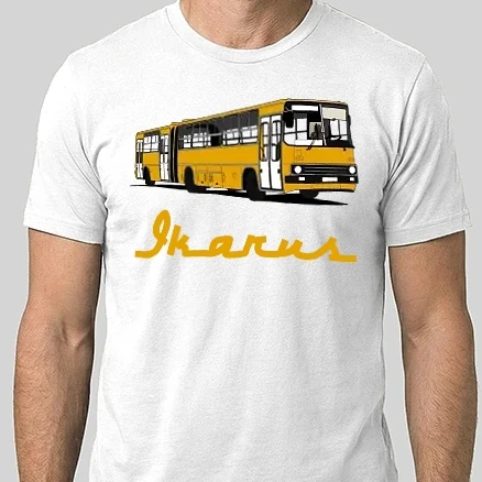 Férfi Alap póló - Busz