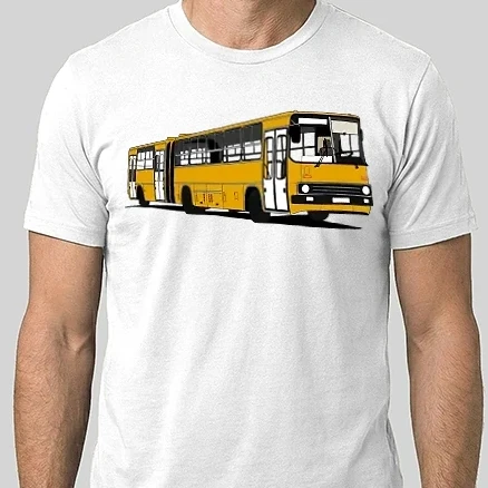 Férfi Alap póló - Busz