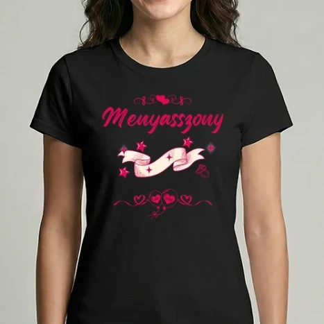 Női Imperial póló - Lánybúcsú menyasszony pink