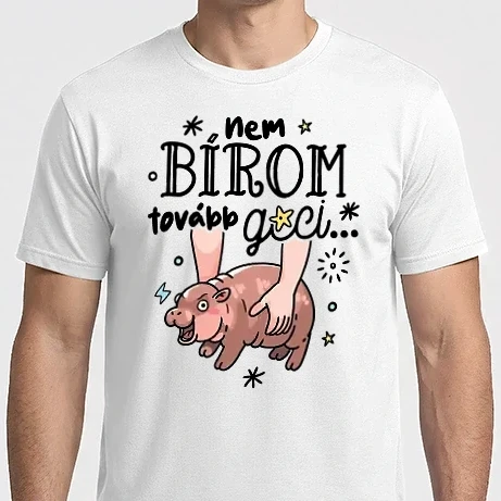 Férfi Imperial póló - Nem bírom tovább gci Moo-Deng