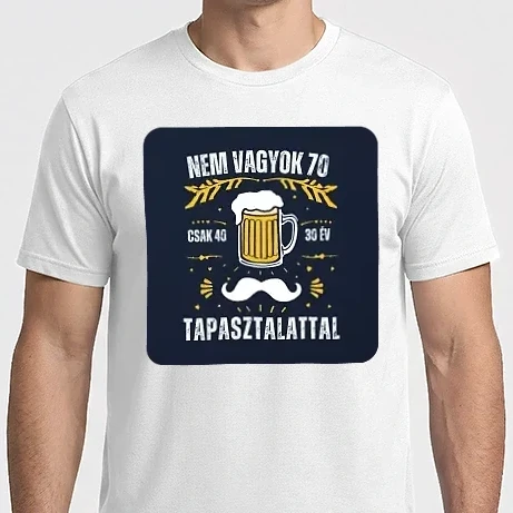Férfi Imperial póló - 70 Éves születésnap