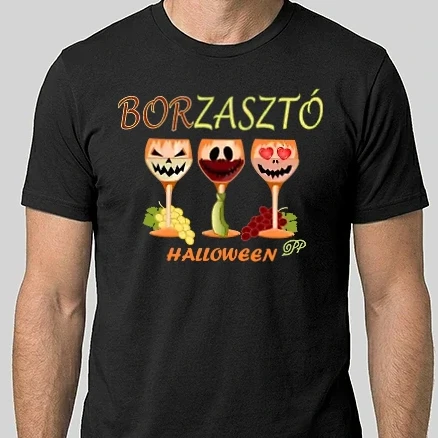 Férfi Alap póló - Borzasztó Halloween