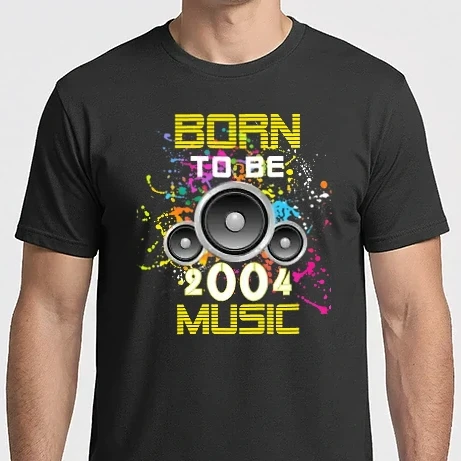 Férfi Imperial póló - born to be music 2004-ben született