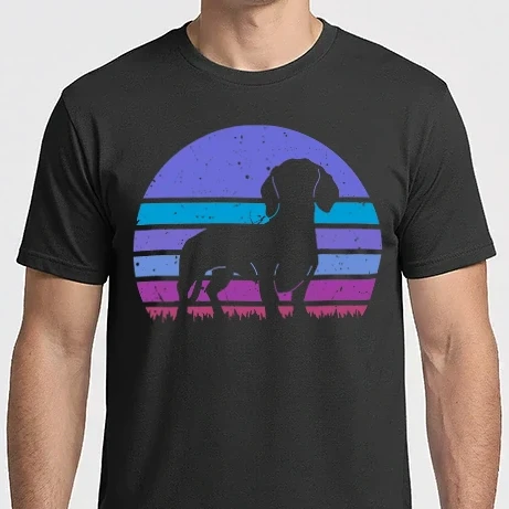Férfi Imperial póló - Retro tacskó