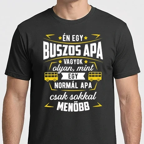 Férfi Imperial póló - Menő buszos apa