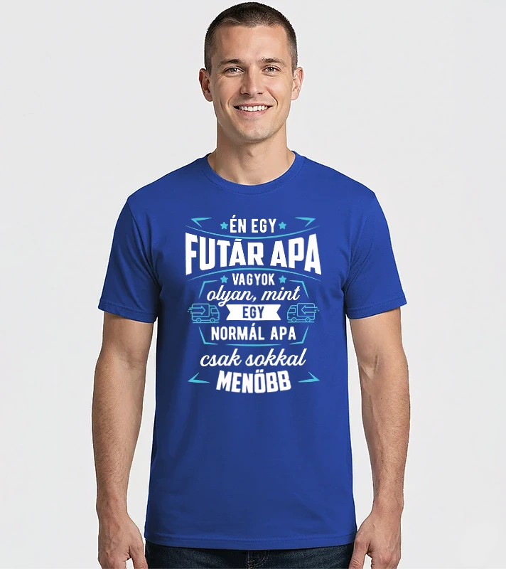 Menő futár apa – Férfi Imperial póló