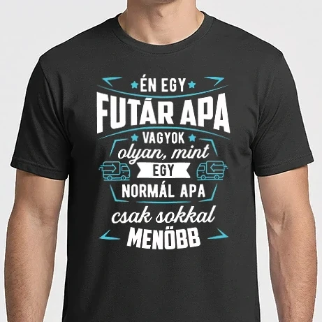 Férfi Imperial póló - Menő futár apa