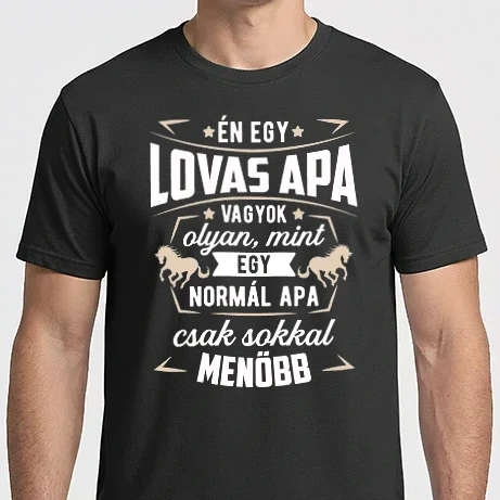 Férfi Imperial póló - Menő Lovas apa