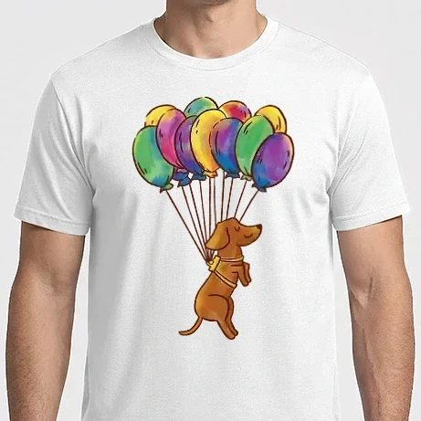 Férfi Imperial póló - Lufis tacskó