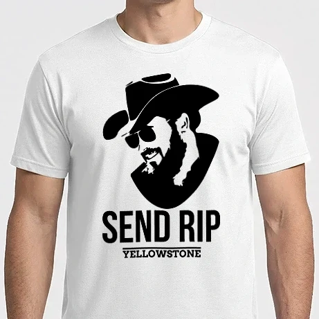 Férfi Imperial póló - Yellowstone RIP