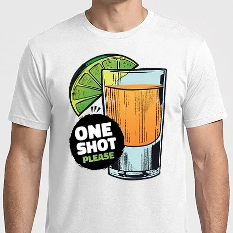 Férfi Imperial póló - Tequila shot