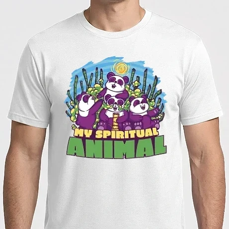 Férfi Imperial póló - Stoner Panda