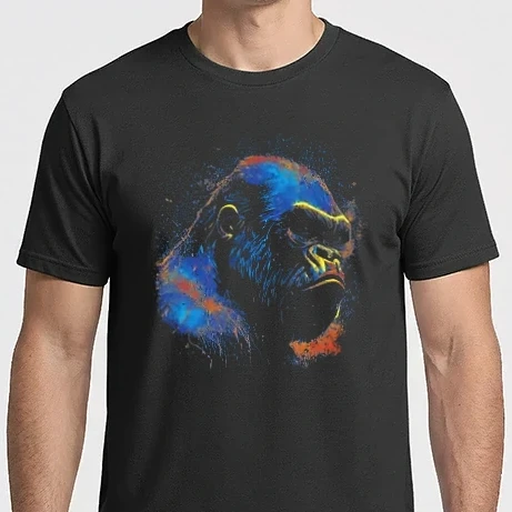 Férfi Imperial póló - Színes gorilla