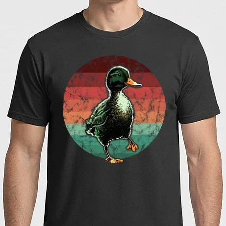 Férfi Imperial póló - Retro kacsa
