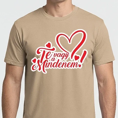 Férfi Imperial póló - Te vagy a mindenem! - Valentin nap