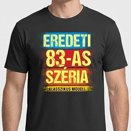 Férfi Imperial póló - EREDEDI 83-AS SZÉRIA KLASSZKUS MODELL, RETRO SZÜLETÉSNAP
