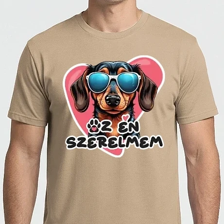 Férfi Imperial póló - Tacsi az én szerelmem - Valentin nap