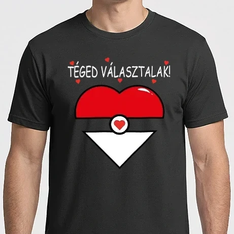 Férfi Imperial póló - Pokemon valentin fehér