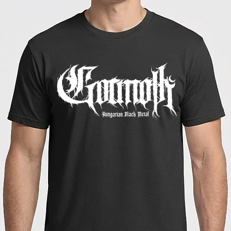 Férfi Imperial póló - Gormoth logo fehér