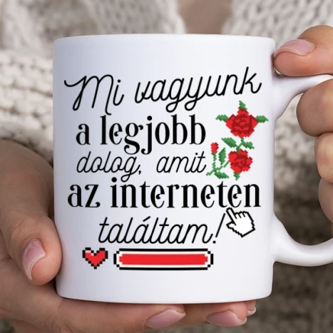 Fehér bögre - A legjobb amit a neten találtam