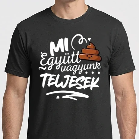 Férfi Imperial póló - Mi együtt vagyunk teljesek kaki