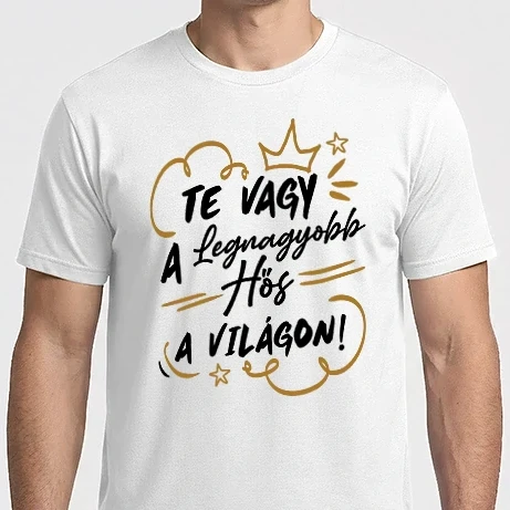 Férfi Imperial póló - Legnagyobb hős páros