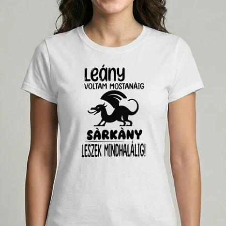 Női Imperial póló - Leány voltam mostanáig