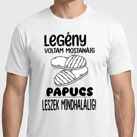 Férfi Imperial póló - Legény voltam mostanáig