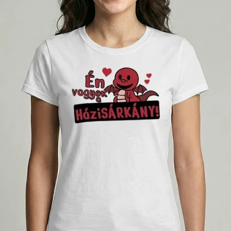 Női Imperial póló - Én vagyok a házisárkány (páros)