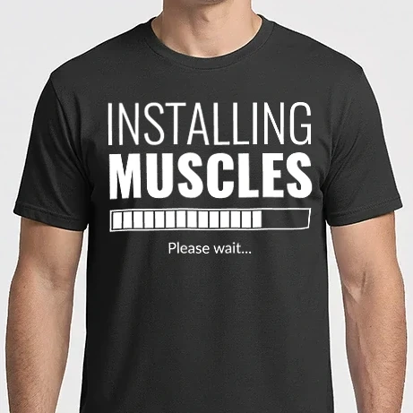 Férfi Imperial póló - installing muscles