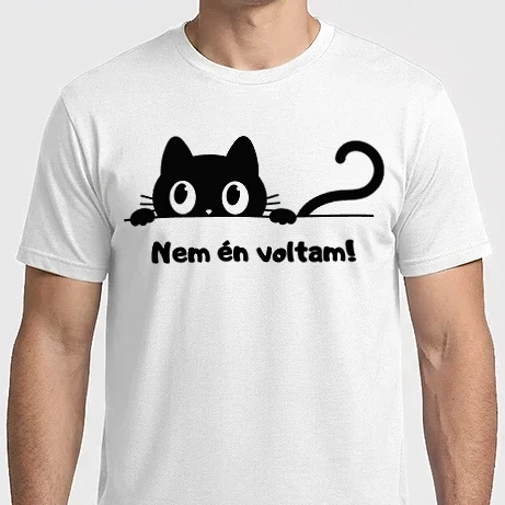 Férfi Imperial póló - Nem én voltam! cica