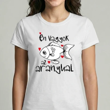 Női Imperial póló - Én vagyok az aranyhal (páros)