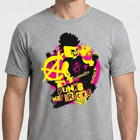 Férfi Imperial póló - PUNKS NOT BRICKS