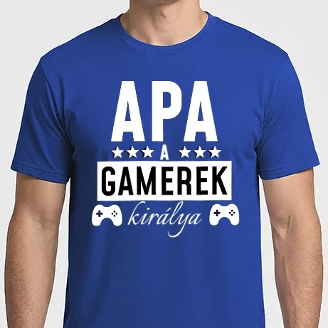 Férfi Imperial póló - Apa a Gamerek Királya