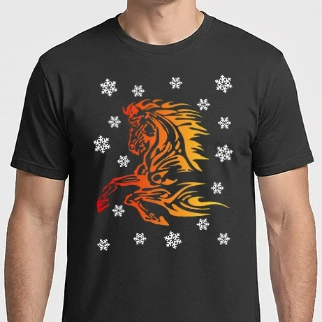 Férfi Imperial póló - Snow Horse