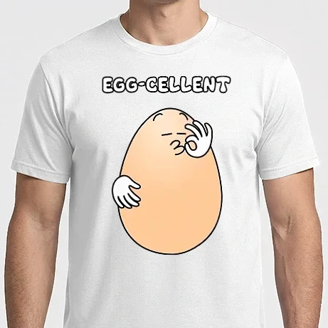 Férfi Imperial póló - Egg-cellent - a tökéletes nap!