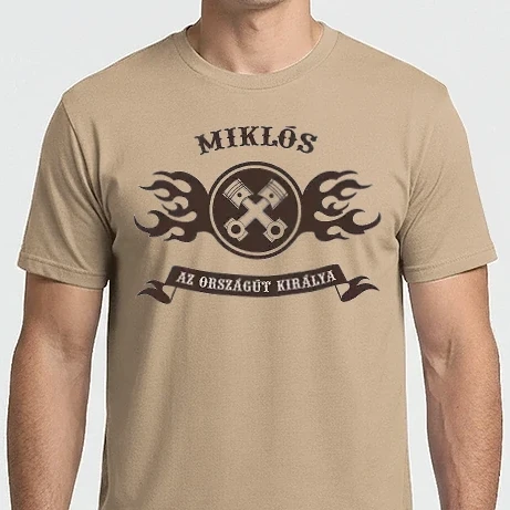Férfi Imperial póló - Országúti autós Miklós