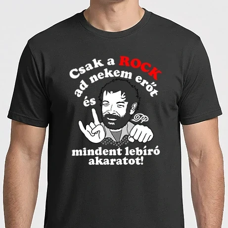 Férfi Imperial póló - Csak a ROCK ad erőt, Bud Spencer