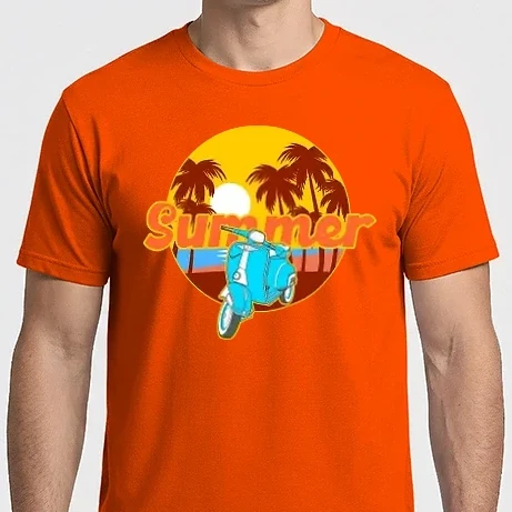Férfi Imperial póló - summer vespa